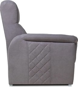 Kreslo Boston, sivá (Soro 90)