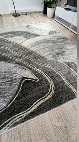 HU Sivo-béžový abstraktný koberec Rio 936A-D.grey-Beige Rozmer: 140x190 cm