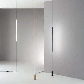 Ideal Lux - LED Stojacia lampa FILO LED/14W/230V 3000K CRI 90 čierna