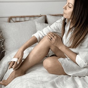 Suchá masážna kefa - diviačie štetiny (stredne tvrdá)