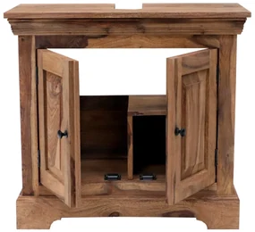 furniture-nabytek.cz - Skrinka pod umývadlo z masívu 70x65x35 z indického dreva palisander