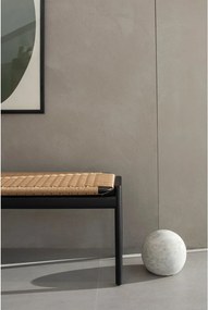 Čierna/v prírodnej farbe lavica Klupa – Gazzda