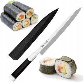 Sakai Takayuki Ginryu Honyaki Sw Japonský nôž Yanagiba na sushi 61 Hrc 27 cm