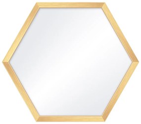 Nástenné zrkadlá v súprave 4 ks 35x40 cm Heksagon