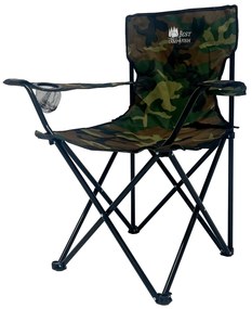 Rybárska/turistická stolička maskáčová