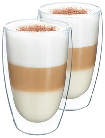 Termo poháre, set 2 ks, na latte, 450 ml, HOTCOOL TYP 2