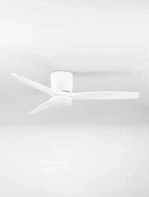 LED biele designové stropné svietidlo Aloa s diaľkovým ovládaním