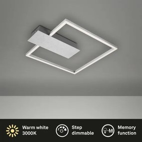 Briloner 3544-018 - LED Stmievateľné stropné svietidlo NICO LED/12W/230V chróm