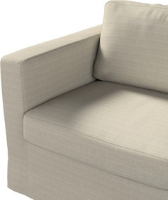 Poťah na sedačku Karlstad (nerozkladací, 2-miestny, dlhý) farba produktu béžová látka zapletaná