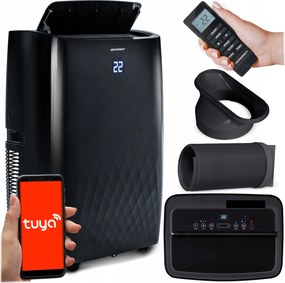 Prenosná Klimatizácia Berdsen S Funkciou Vykurovania 4 kW Odvlhčovač 36 l/24 h WiFi