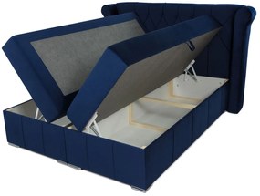 Manželská posteľ 200cm Piano  (sivá). Vlastná spoľahlivá doprava až k Vám domov. 1122841