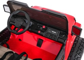 Ramiz Extrémne športové vozidlo 4x4 s variabilnou veľkosťou Červená