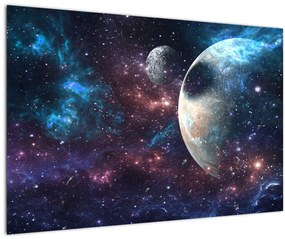 Obraz vesmíru (90x60 cm)