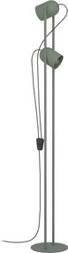 Eglo 44137 - Stojacia lampa TILSTON 2xE14/8W/230V zelená