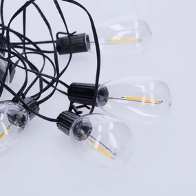 Brilagi - LED vonkajšia girlanda 10xLED/3xAA 3,2m IP44 teplá biela