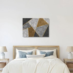 Sklenený obraz - Imitácia materiálov (70x50 cm)