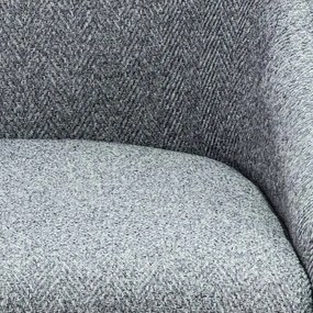 Jedálenská stolička SABOR tmavosivá 737893