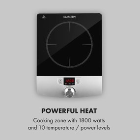 Klarstein CP3-VARICOOK SINGLE, indukčný varná doska, 1800 W, 1 zóna