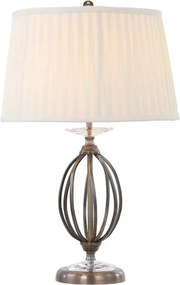 Elstead AG-TL-AGED-BRASS - Stolová lampa AEGEAN 1xE27/60W/230V bronzová