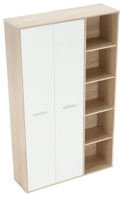 Tempo Kondela Skriňa, dub sonoma/biela, MAURUS NEW MA52