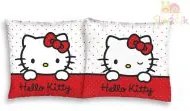 Návliečka na vankúšik Hello Kitty - červená