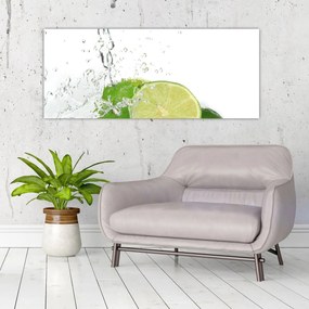 Obraz - Šťavnatých citrónov (120x50 cm)