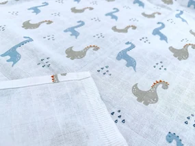Bavlnená plienka Dino | 90x100