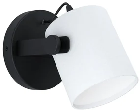 Retro a vintage svietidlo EGLO  HORNWOOD 1 black/white 43427