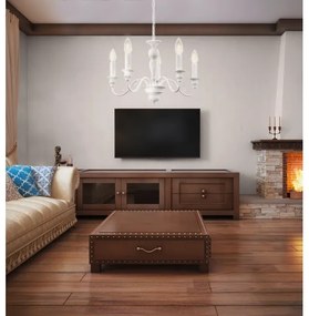 Eglo 49851 - Luster CAPOSILE 5xE14/40W/230V