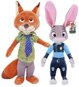 Plyšáci Judy &amp; Nick Zootropolis 40 cm