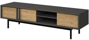 TV stolík 160 Alsy 9 Olejovaný dub/Antracit