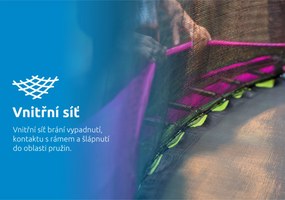 Marimex | Trampolína Marimex Standard 244 cm ružová + ochranná sieť + rebrík ZADARMO | 19000110
