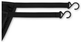 Lionelo - Slnečná clona na kočík SUN COVER Black Carbon