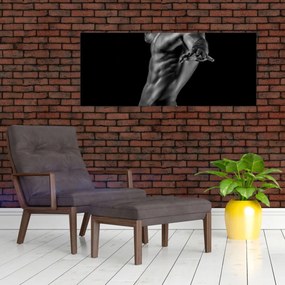 Obraz - Mužský akt (120x50 cm)