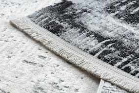 Moderný koberec TULS štrukturálny, strapce 51235 Vintage, rám antracit Veľkosť: 140x190 cm