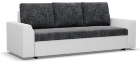 Trojmiestna rozkladacia sedačka LUGO popolová / biela