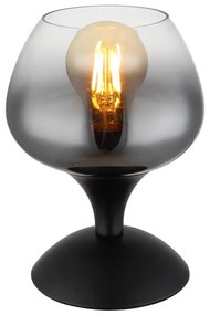 Globo 15548T2 - Stolná lampa MAXY 1xE27/40W/230V čierna