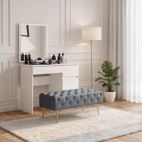 Taburetka MONACO sivá