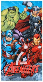 Dětská rychleschnoucí osuška BORD AVENGERS II 70x140 cm vícebarevná