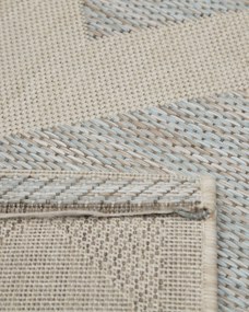Koberec Modern Chevron beige/ice blue 160x230 cm
