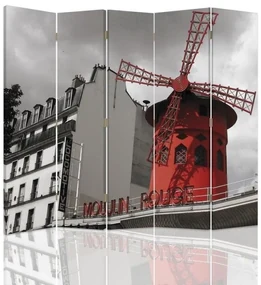 Gario Paraván Moulin Rouge Rozmery: 180 x 170 cm, Prevedenie: Klasický paraván