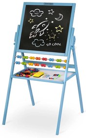 Magnetická otočná tabuľa Ricokids - modrá