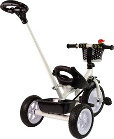LEAN Trike Trojkolka PRO100 čierna s košíkom kolesá EVA
