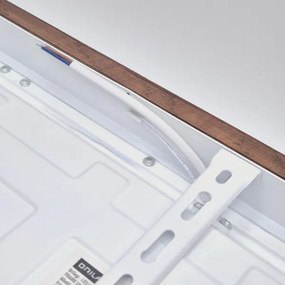 Brilagi - LED kúpeľňové svietidlo WOODY FRAME LED/40W/230V 60x60 IP44 dub čerešňa