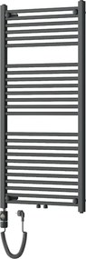 Mexen Mars, elektrické vykurovacie teleso 1200 x 600 mm, 600 W, antracitová, W110-1200-600-2600-66