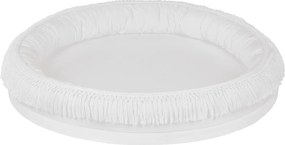 Hniezdo pre deti Boho so strapcami biela