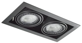 Azzardo AZ2875 - Podhľadové svietidlo NOVA 2xGU10-ES111/50W/230V