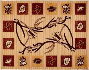 TA Koberec 7157B SVETLO BÉŽOVÝ ATLAS PP Rozmer: 60x100 cm