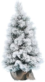Umelý vianočný stromček Mini Borovica Zasnežená 60cm