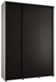 Skriňa 45 Canaris 1 180 biela/čierna/čierna